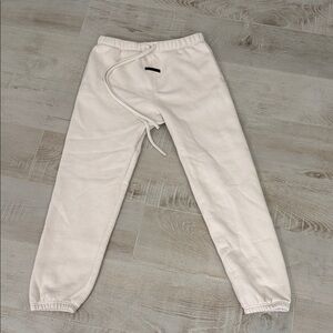 Essentials Fear of God Men's Cream Jogger Pants